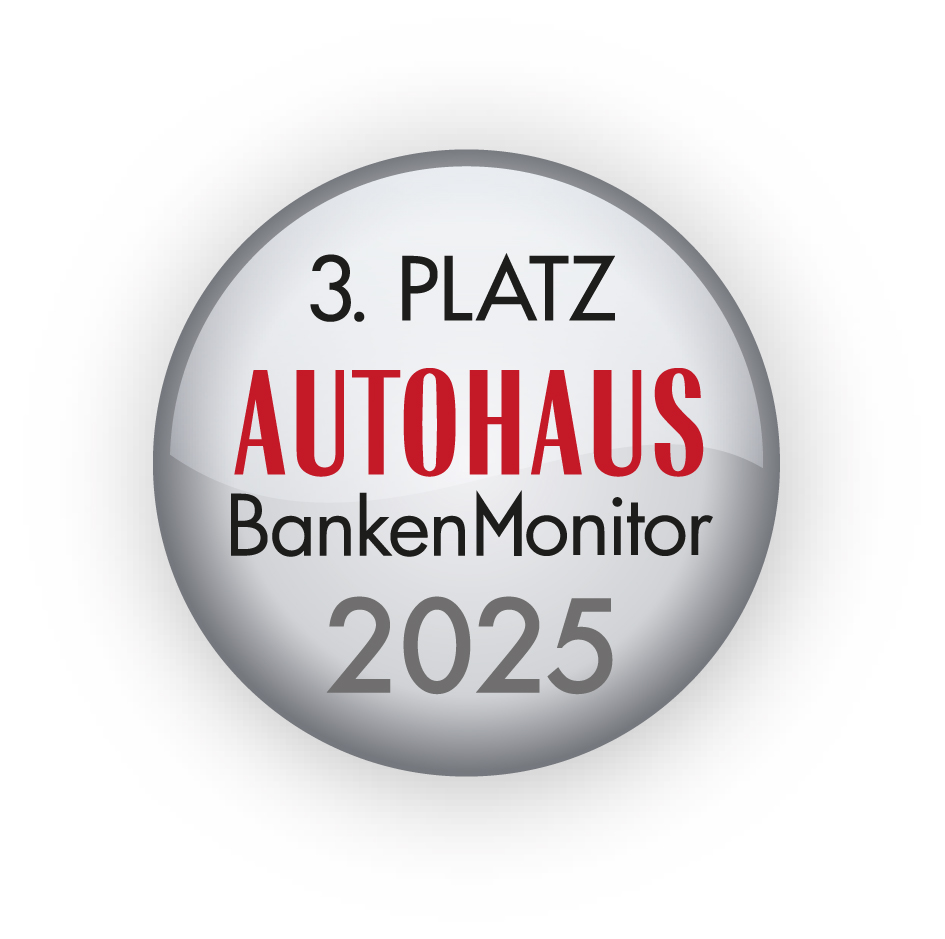 Siegel 3. Platz Autohaus Bankenmonitor